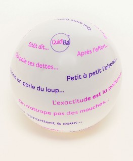 Ballon mémoire et proverbes niveau -1 mauve