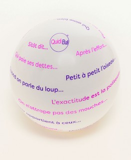 Ballon mémoire et proverbes niveau -1 mauve