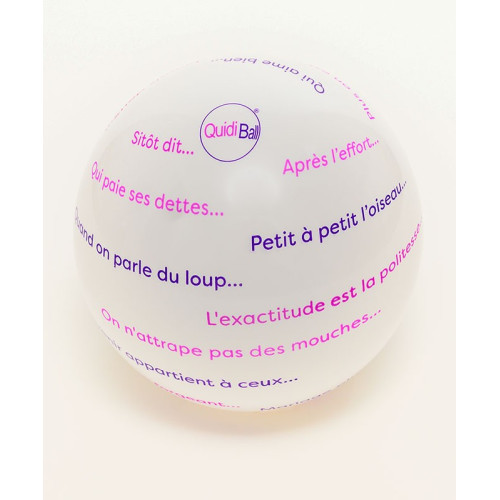 Ballon mémoire et proverbes niveau -1 mauve