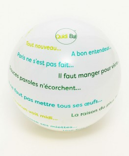 Ballon mémoire et proverbes niveau -2 vert